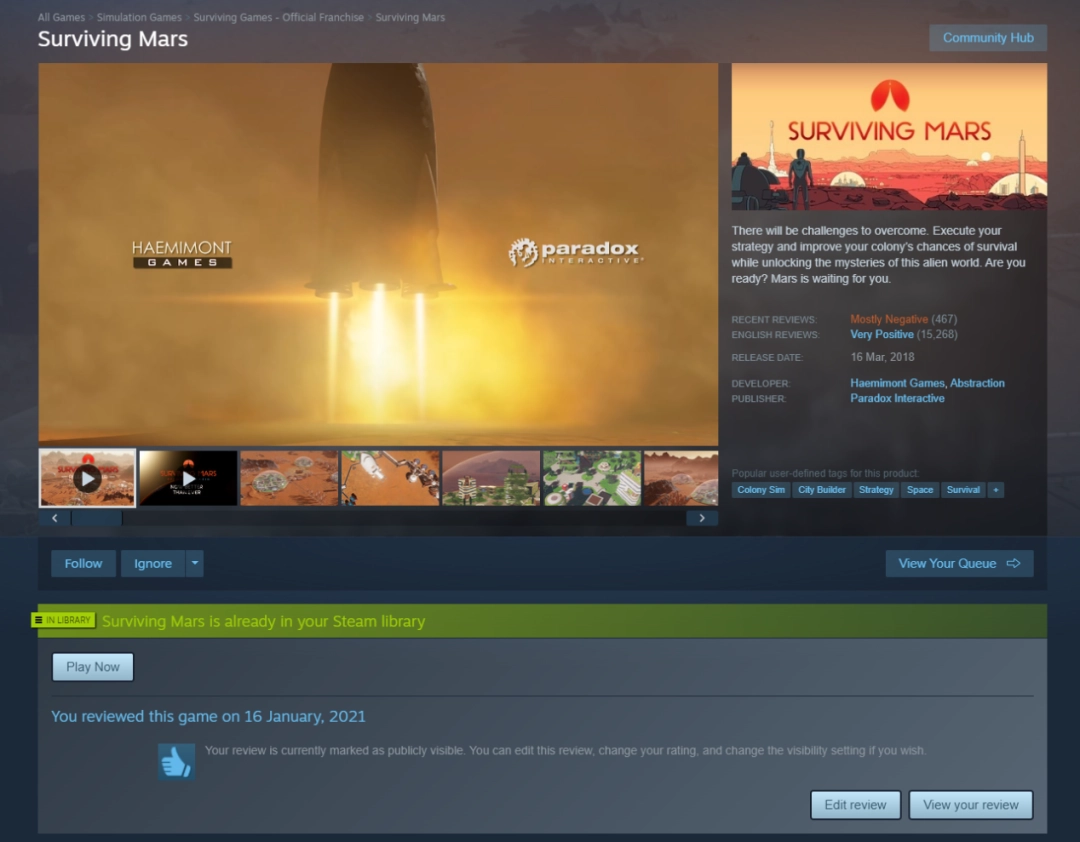 《火星求生：重制版》评测：破而后破