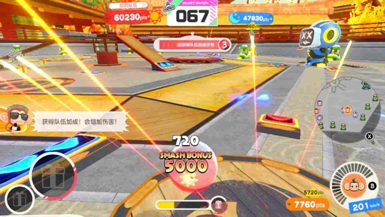 《超级猴子球 香蕉大乱斗》评测：指尖上的极限运动