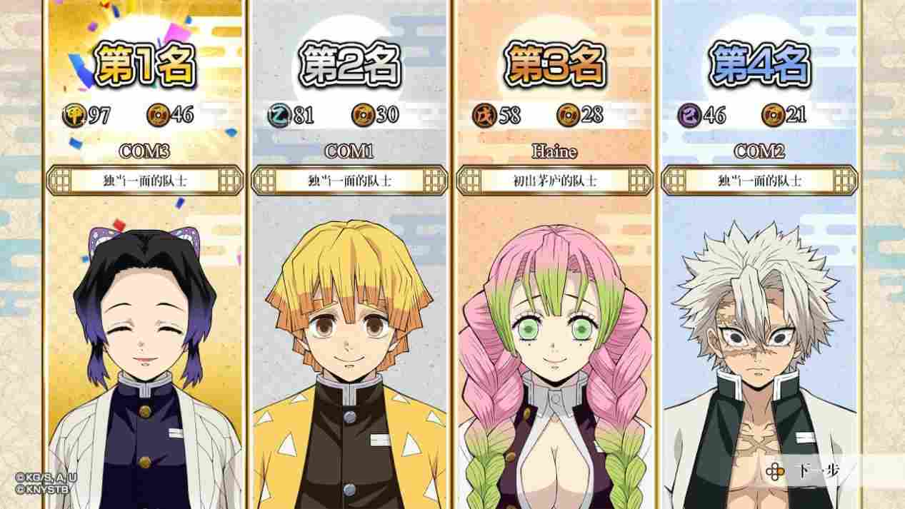 《鬼灭之刃 争当最强队士！》评测：漫改合家欢