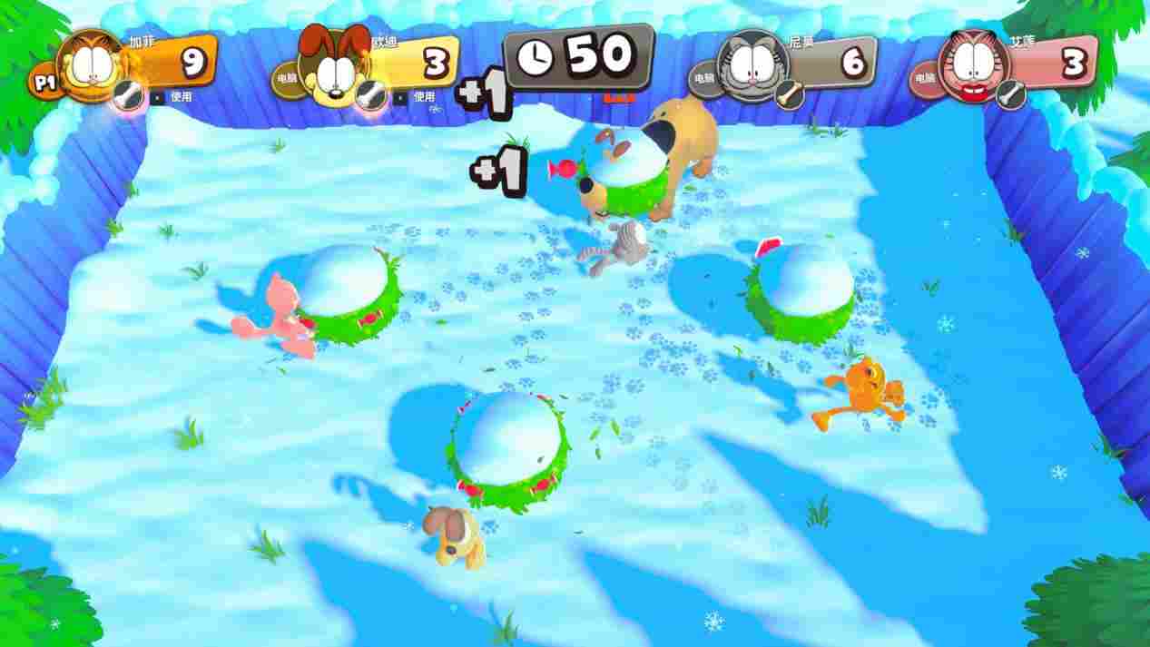 《加菲猫千层面派对》评测：强手棋加小游戏，我觉得不行