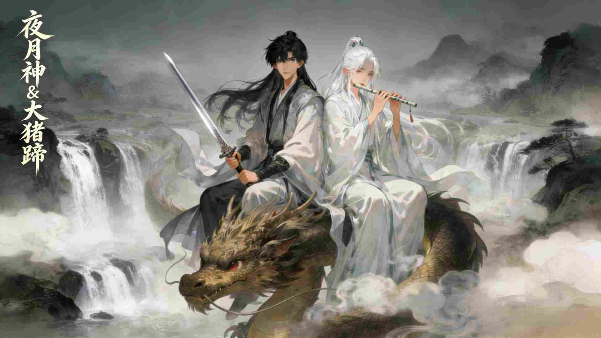 古今2-风起蓬莱【蓬莱秘境土系攻略】来，月神猪蹄教你做一名驯龙高手