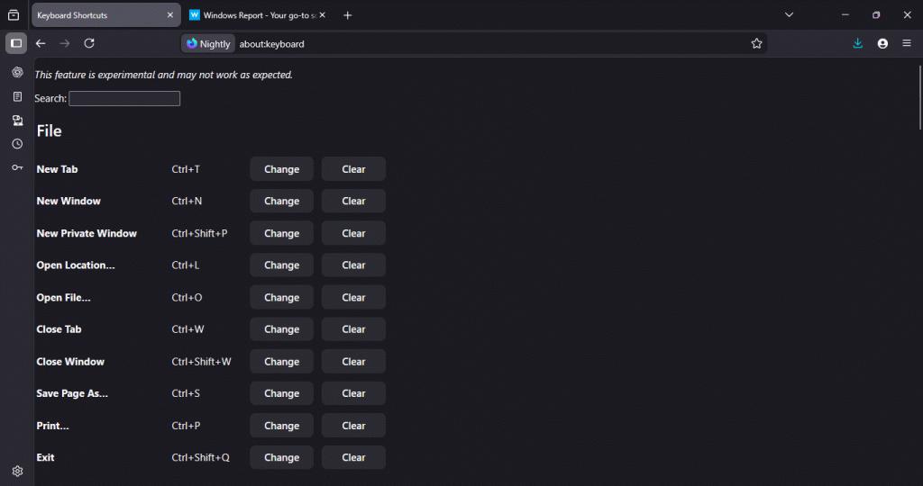 Firefox 火狐浏览器迎来新变革：自定义快捷键功能即将上线截图
