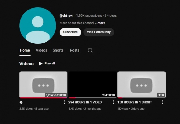 YouTube超长视频引热议：一条视频要看140年？
