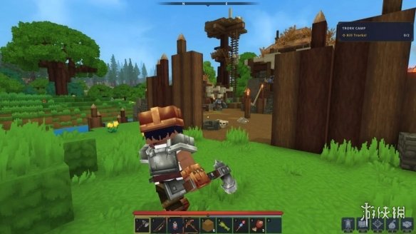 类MC新作复活在即 大神已在里面运行起《DOOM》