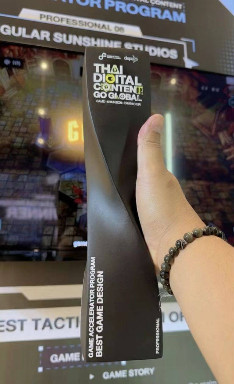 《罪域征途》斩获泰国独游最佳玩法设计大奖！