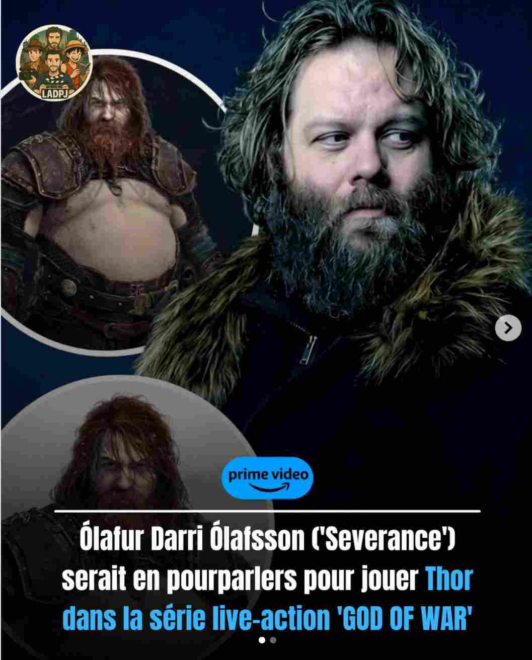 亚马逊《战神》剧集加速成形：雷神、密米尔演员人选传出