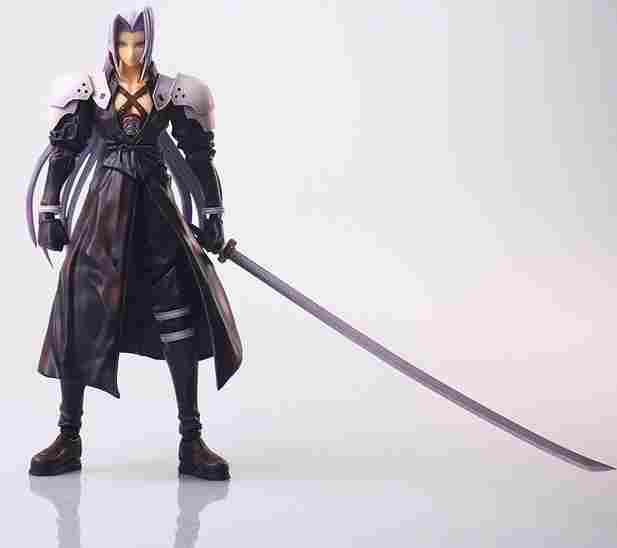 SE公布1997年版FF7萨菲罗斯全新手办 三米长刀迫力重现