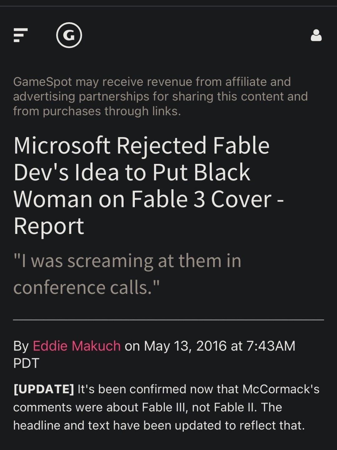微软2010年曾拒绝《神鬼寓言3》封面是黑人女性：白人男性才卖得好