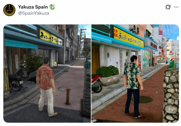 《如龙：极3》与原版对比图引热议：画面还不如原版！