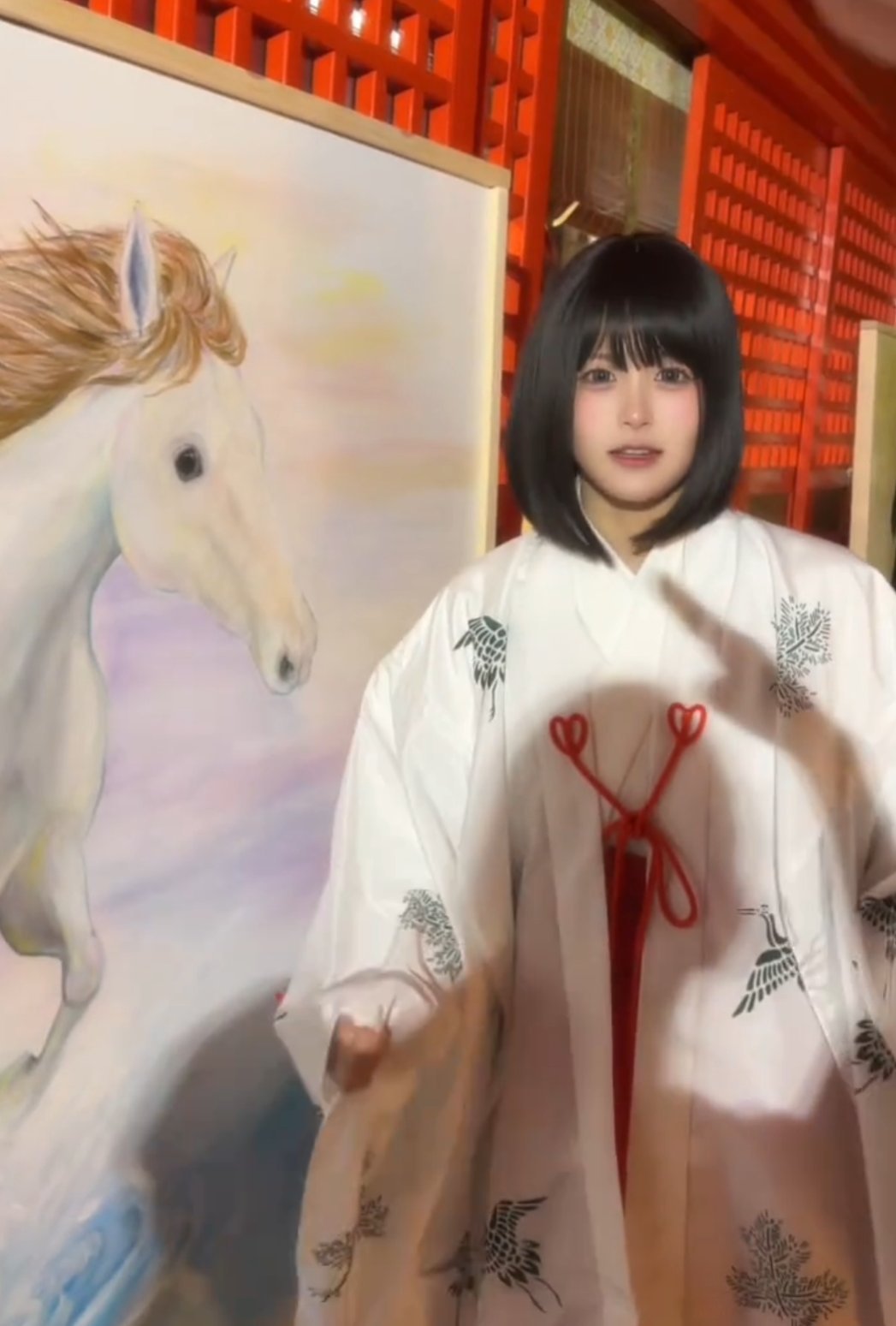 《寂静岭f》角色咲子脸模本人现实中竟也是可爱巫女