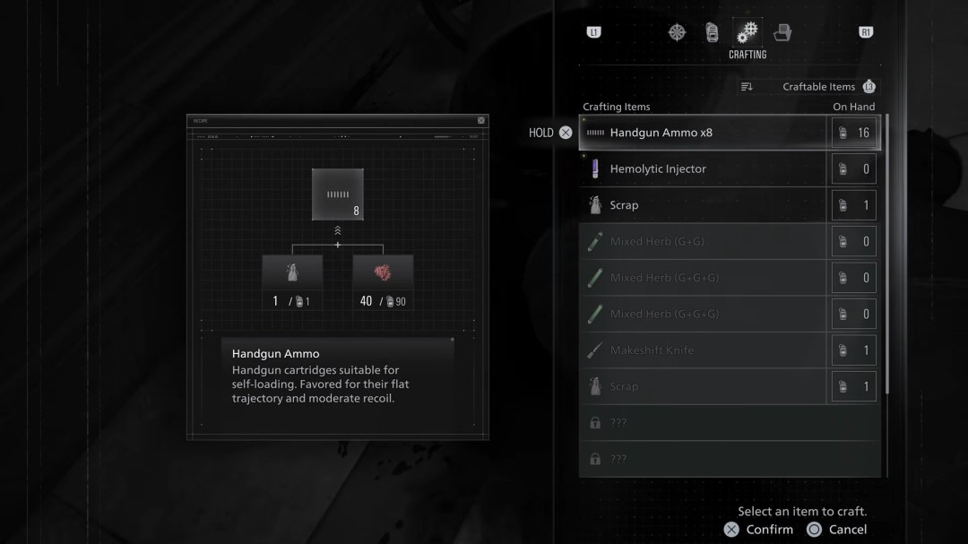 还有炼金玩法 《生化危机9》官方解释