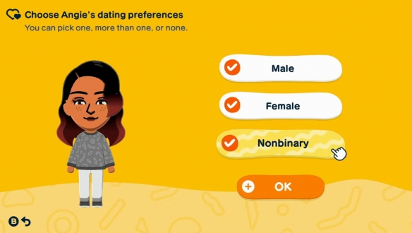 LGBT人士最爱！任天堂新作含非二元性别与多元性取向