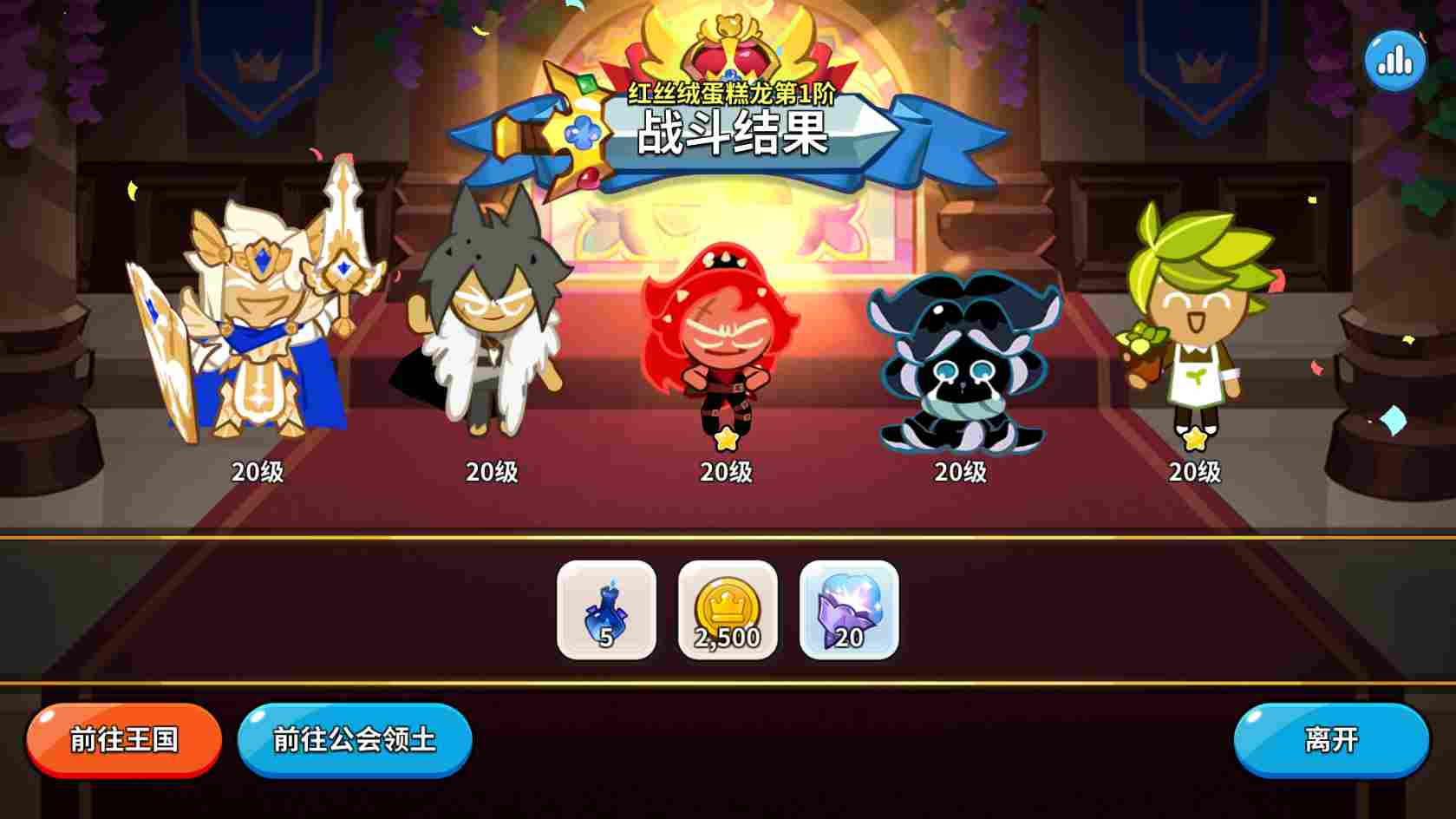 冲呀！饼干人：王国饼干人游戏公会内容攻略(图9)