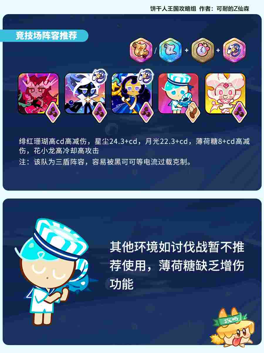 冲呀！饼干人：王国薄荷糖测评(图2)