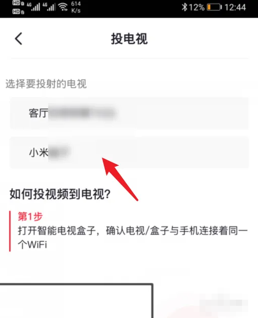 央视频怎么投屏到电视上？央视频投屏到电视上的步骤截图