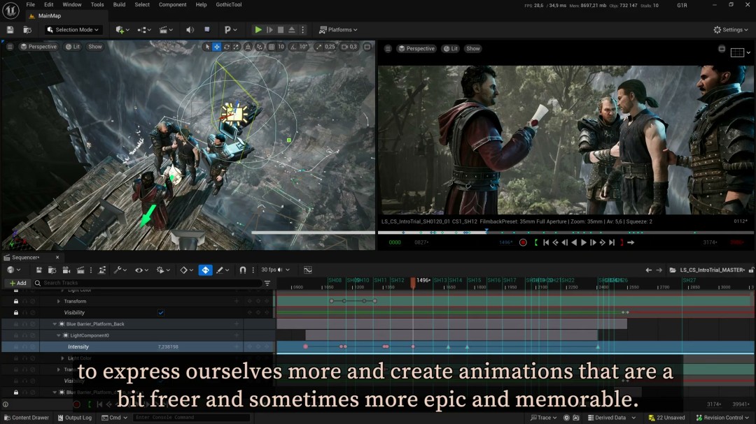 《哥特王朝：重制版》幕后开发视频 展示模型改进