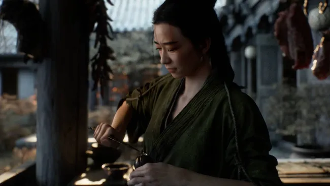 《黑神话：钟馗》实机厨师脸模美图 颜值超高绝美动人