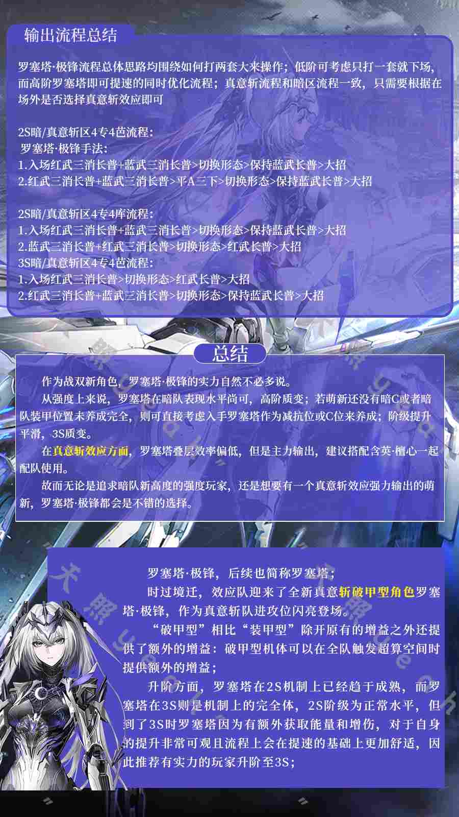 战双帕弥什【战双实战论16】罗塞塔•极锋角色攻略一图流(图7)