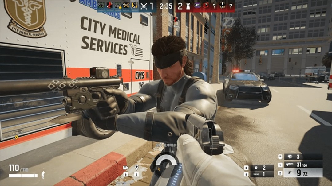 《合金装备》与《彩虹六号》联动时间线设定背景公布