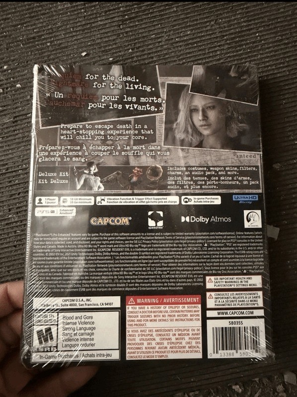 《生化危机9》光盘已发往经销商 有人晒偷跑实体盘