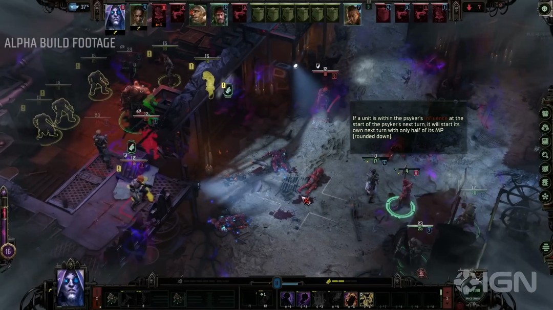 《战锤40K：黑暗异端》Alpha版实机宣传片公开