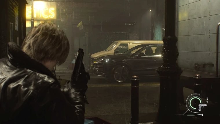 《生化危机：安魂曲》里昂无法射击自己的爱车