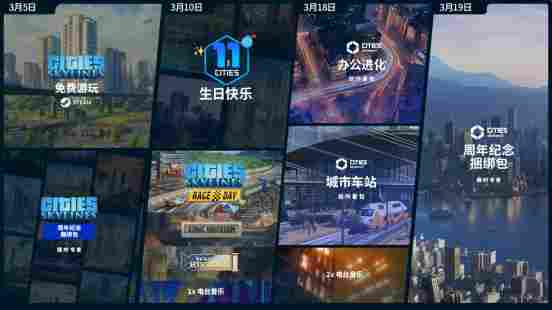 《都市：天际线》系列庆祝创意城建 11 周年