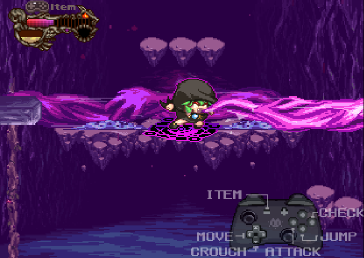 挑战像素表现极限的黑暗幻想2D动作游戏  『秘境·魔咒使』确定发行！