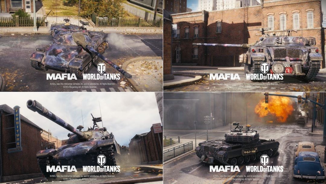 《坦克世界》联动《四海兄弟》意大利风格兵器登场