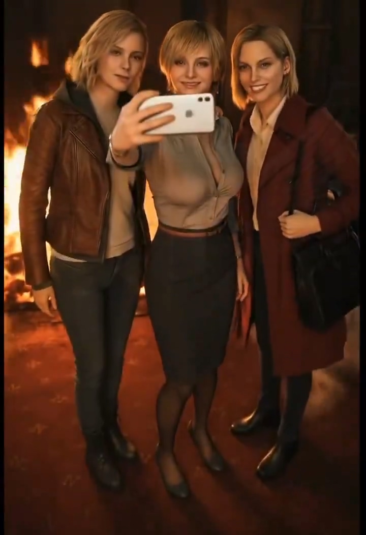 《生化危机9》AI视频：性感雪莉找每一个人合影