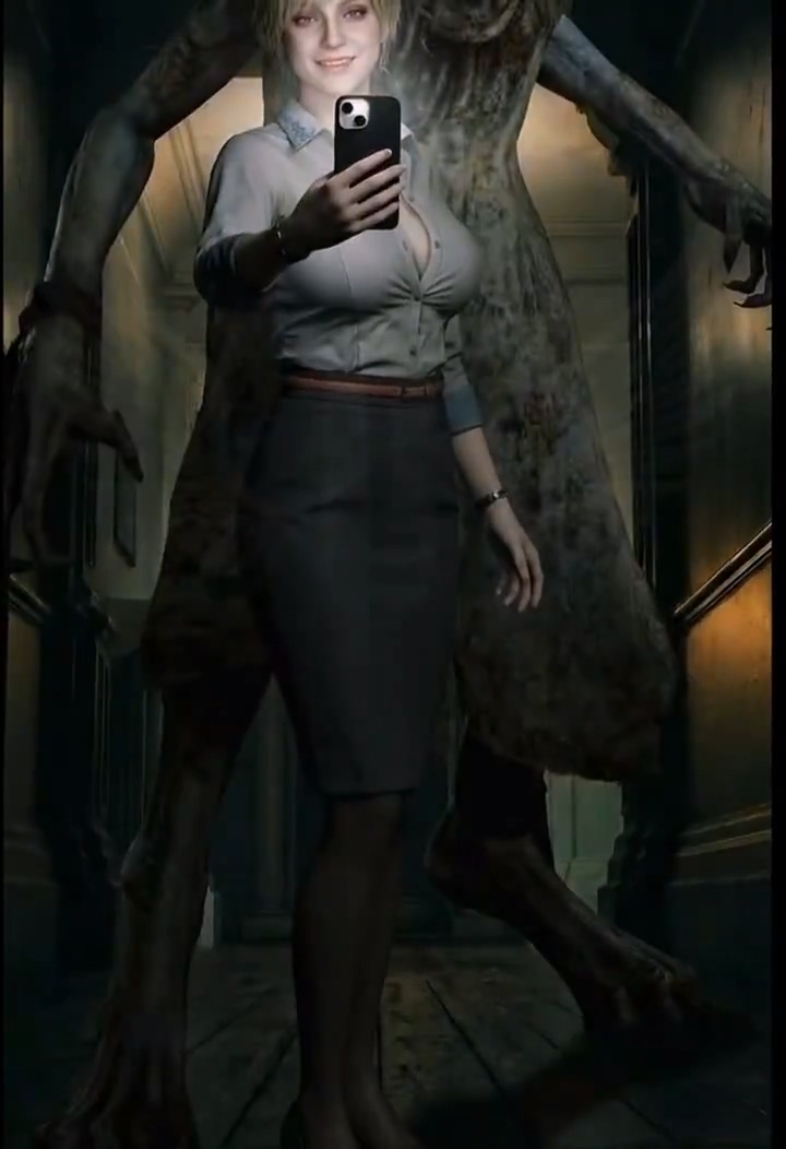 《生化危机9》AI视频：性感雪莉找每一个人合影