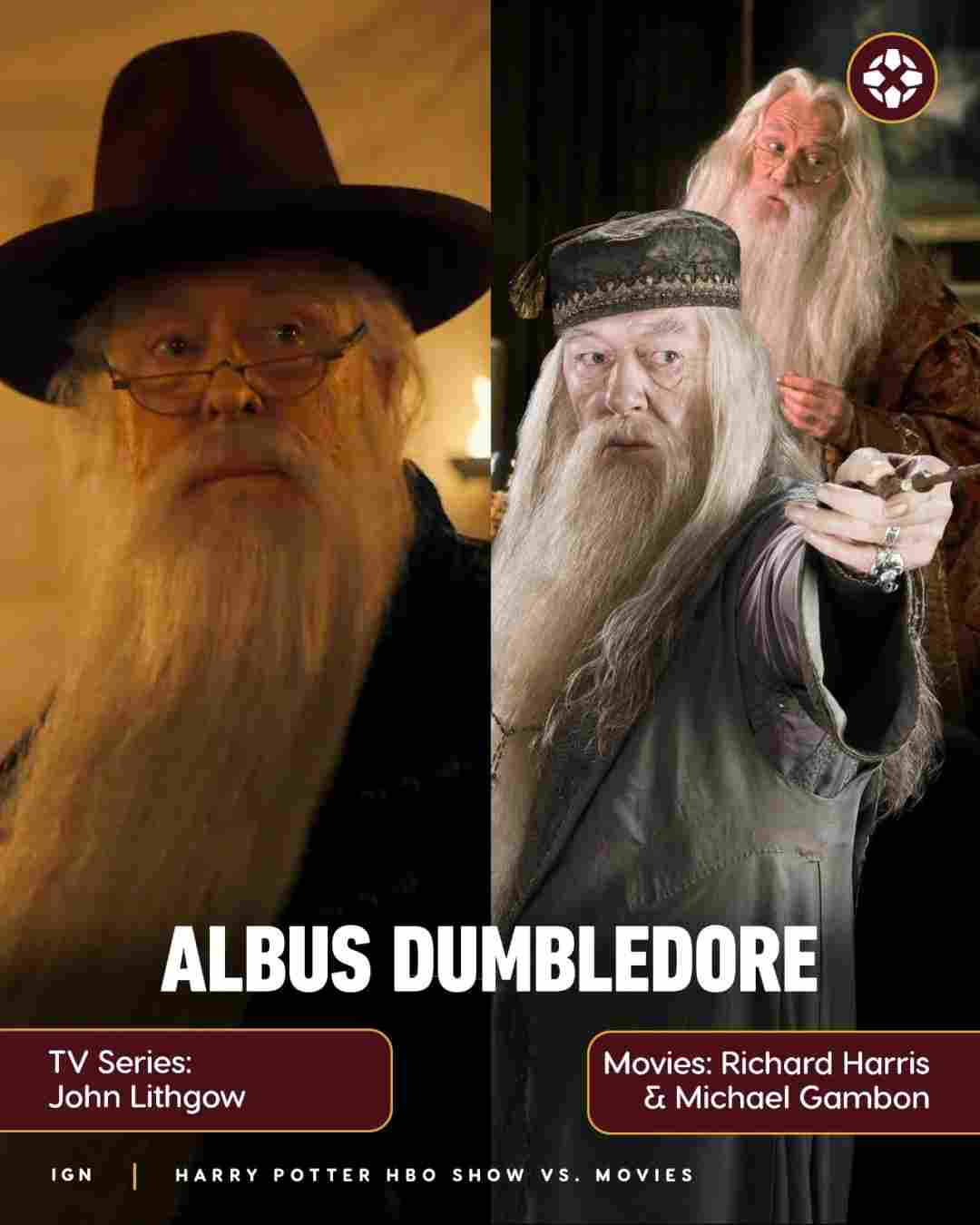 IGN发布《哈利波特》剧版与电影版角色对比 粉丝称电影版完胜