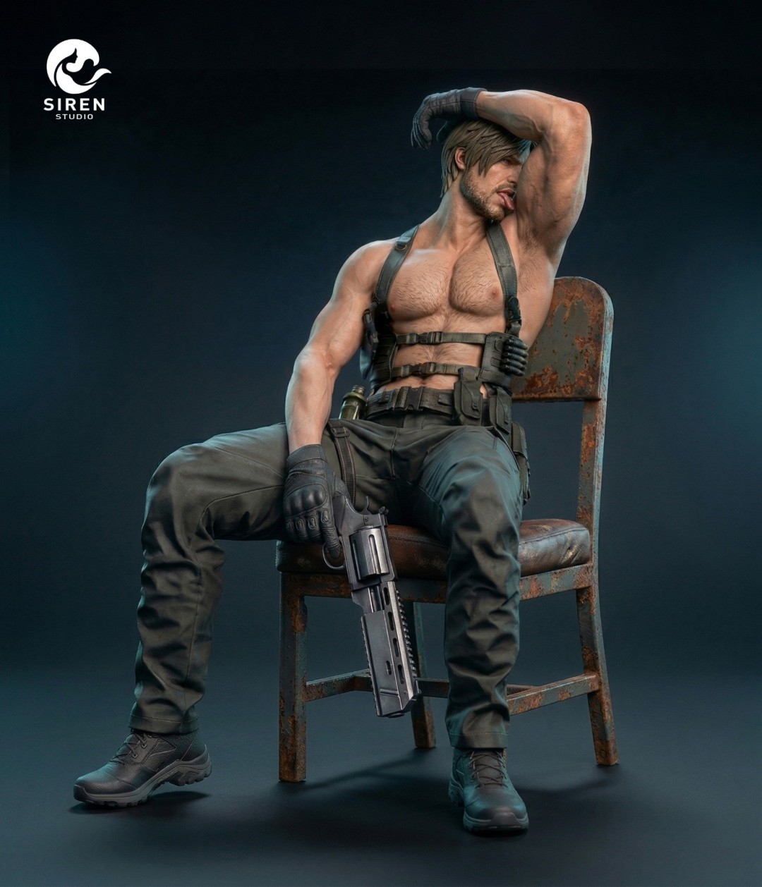 《生化危机9》里昂雕像引热议：半裸舔腋下 玩家吵翻天