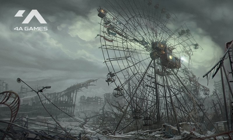 《地铁2039》早期概念艺术图曝光 一如既往的废土风格！