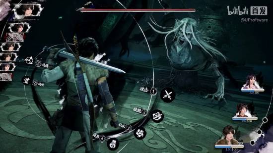 仙剑4重制版战斗画面曝光,竟然和这款热门RPG如此相似(图2) 游民星空